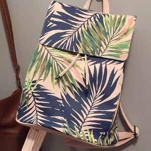 Tropical vacation backpack